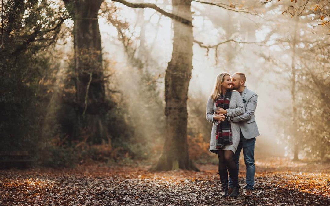 Sophie and Dan- Delph Woods Engagement Session