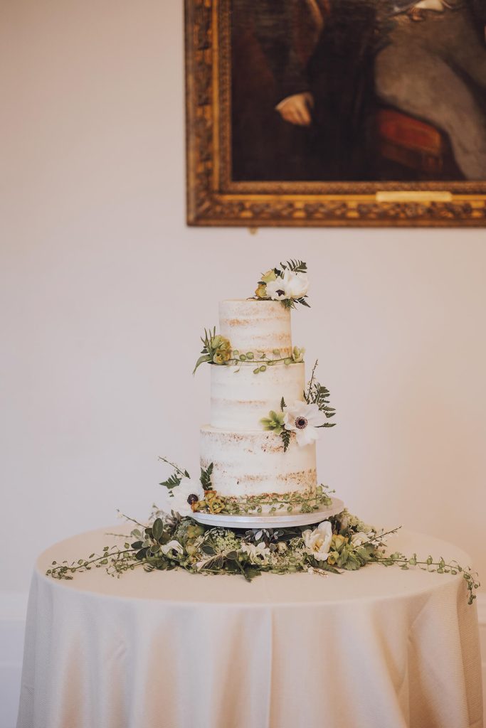 kew gardens wedding cake