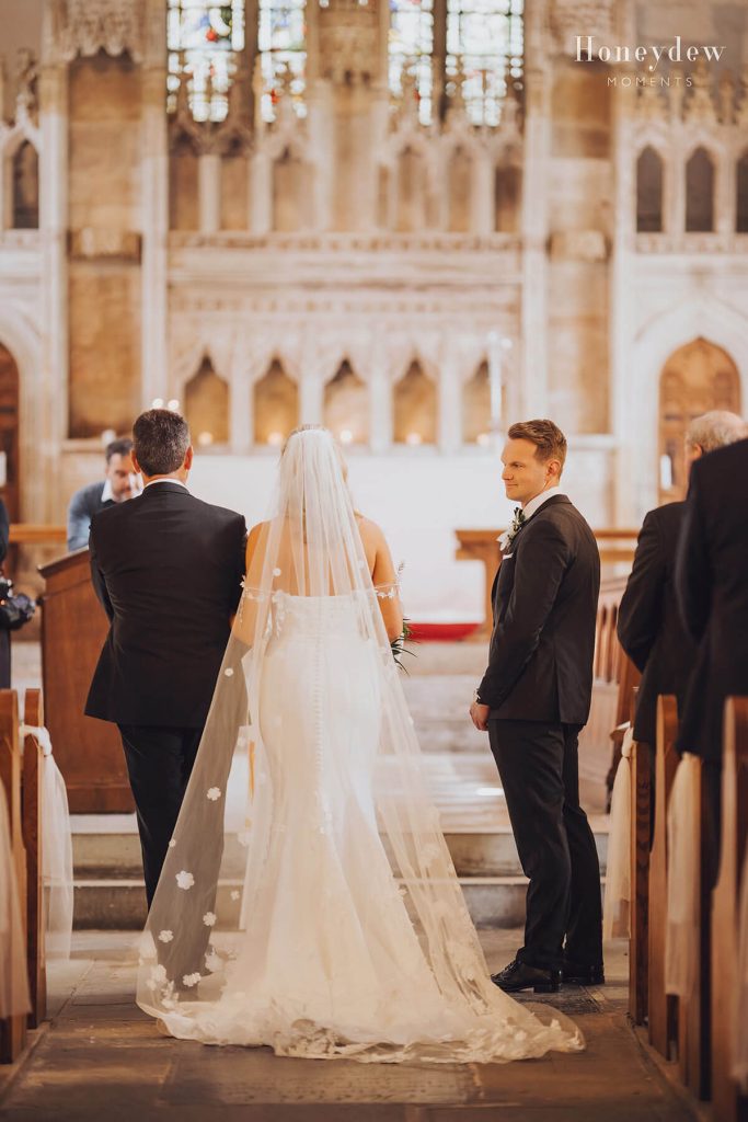 wedding in st Illtud's church llantwit major