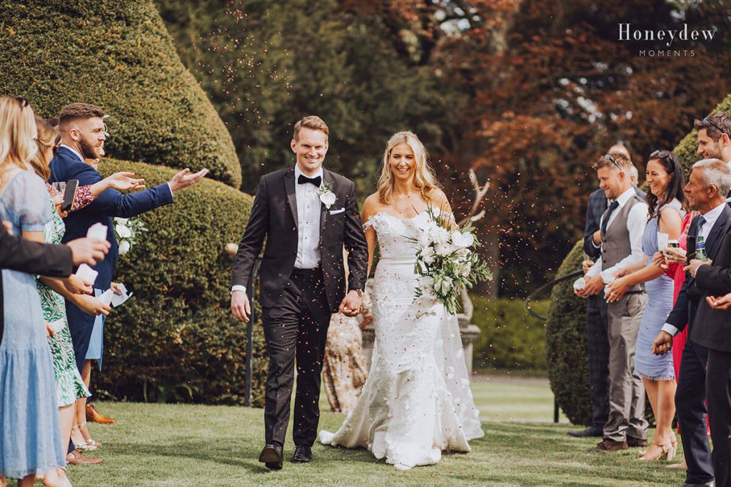 black tie confetti at gileston manor