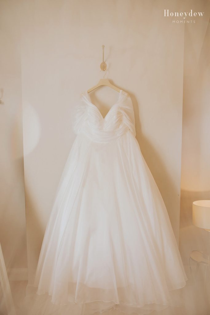 wedding dress at st audries