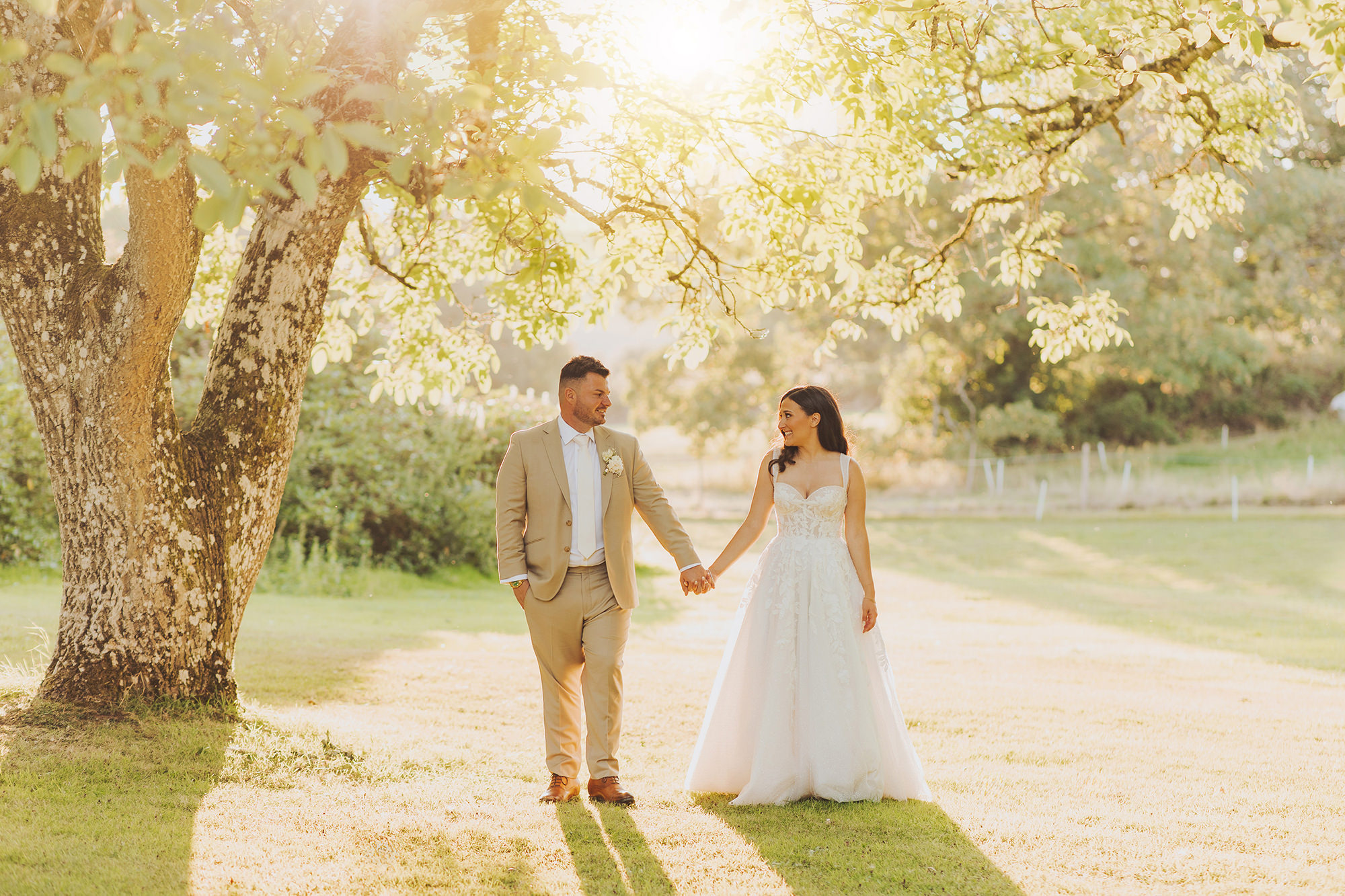 Cefn-Tilla-Court-Summer-Wedding-29 golden hour couple portraits at Cefn Tilla Court Summer Wedding