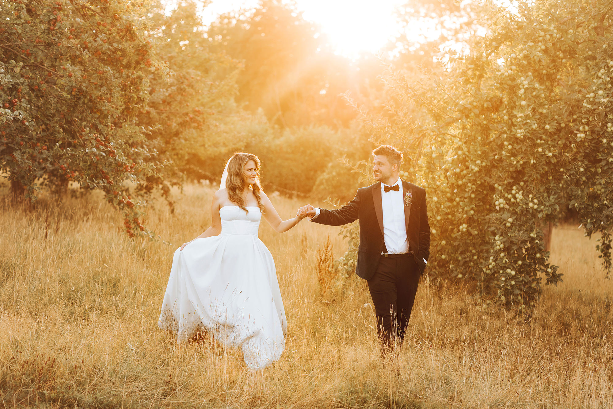 golden hour at the hay barn hereford
