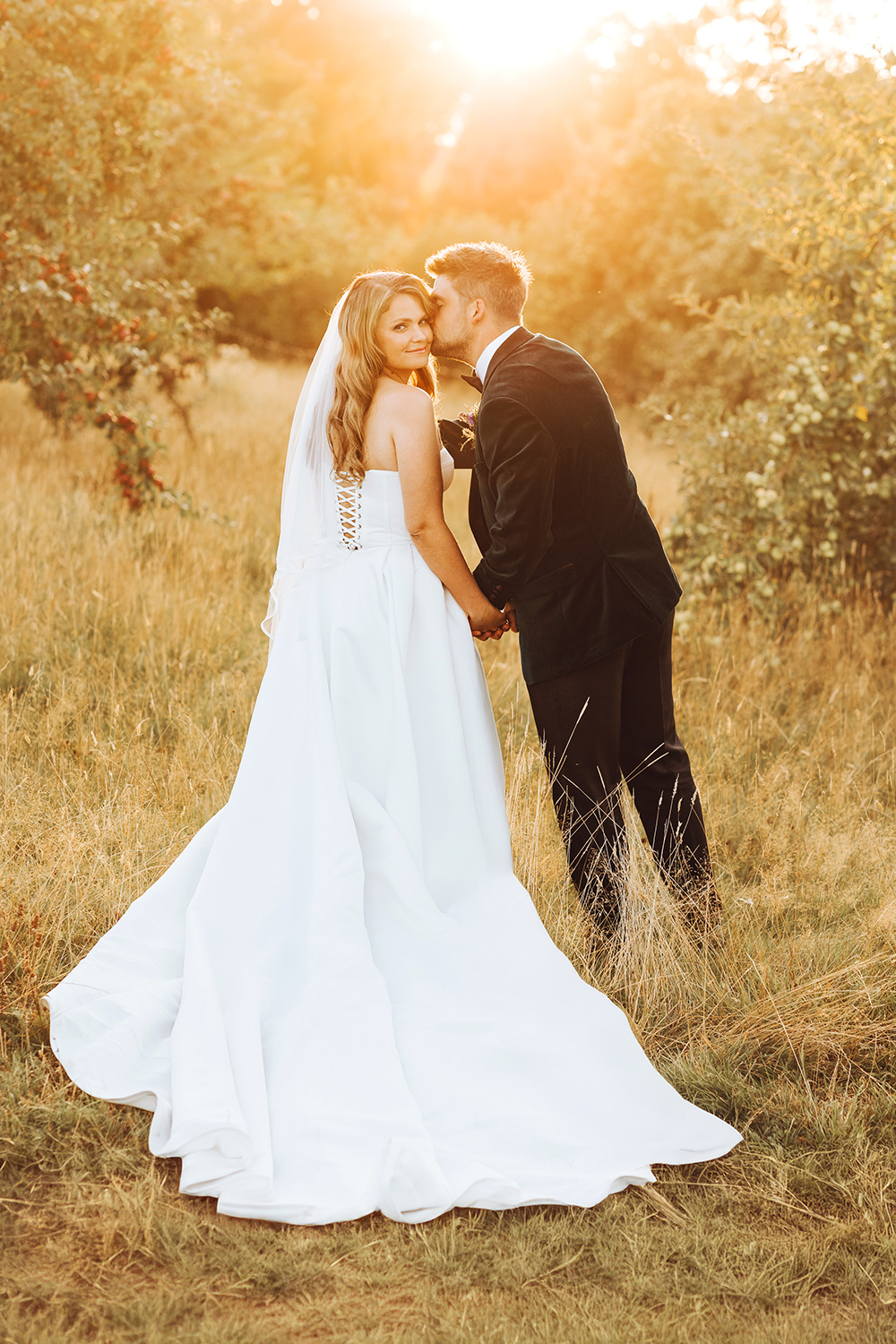 golden hour at the hay barn hereford