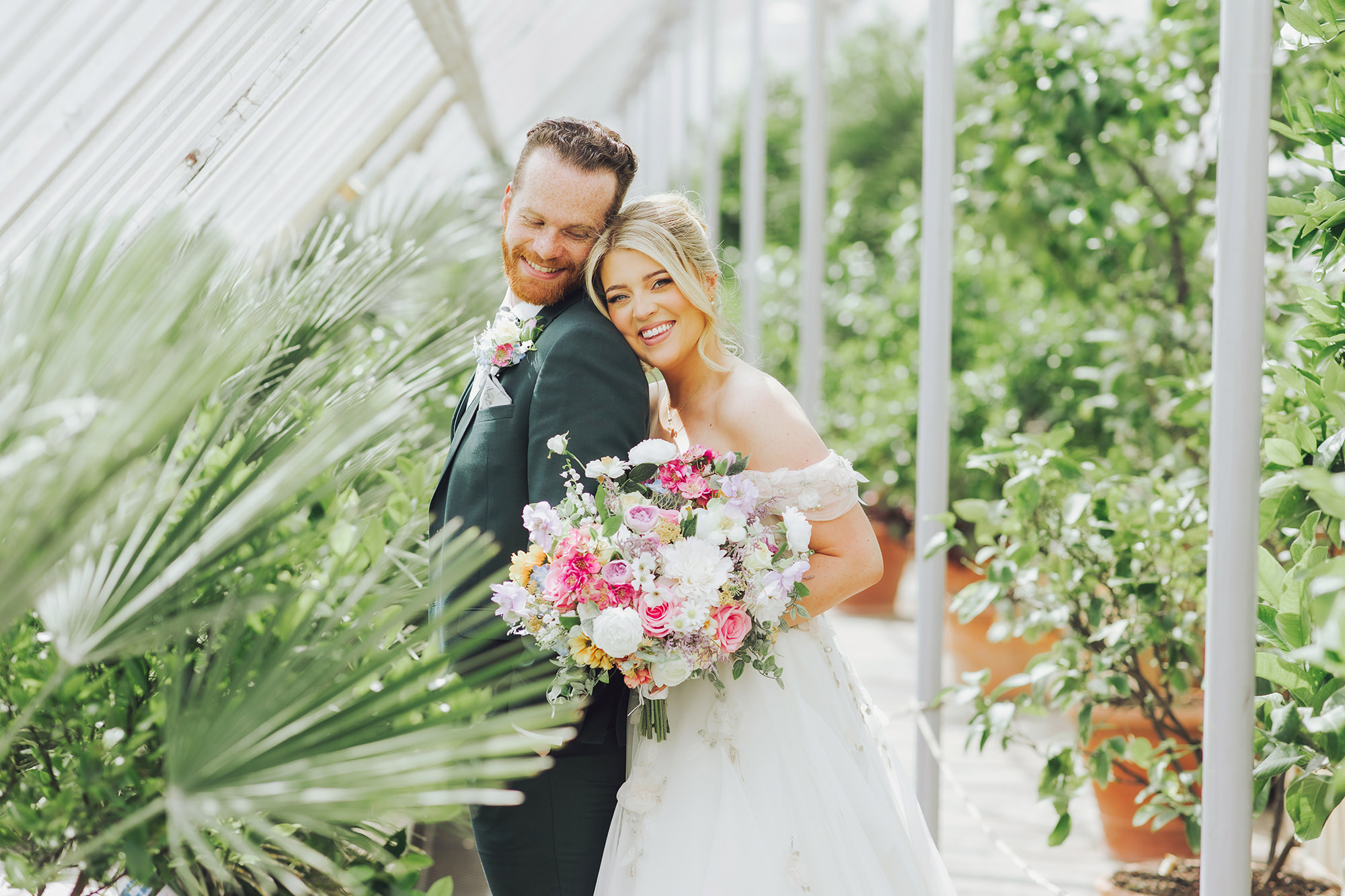 margam orangery floral welsh wedding